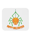 Cute Pumpkin Spider - Happy Halloween Mousepad-TooLoud-White-Davson Sales