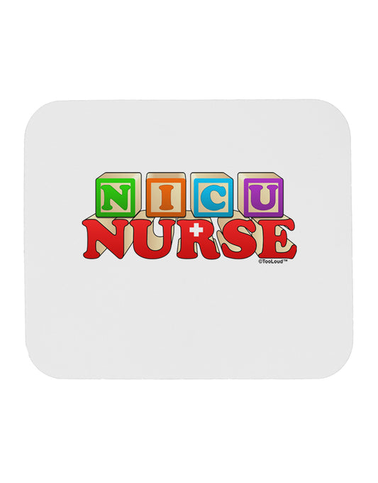 Nicu Nurse Mousepad-TooLoud-White-Davson Sales