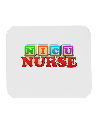 Nicu Nurse Mousepad-TooLoud-White-Davson Sales