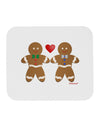 Gingerbread Man Couple Mousepad by TooLoud-TooLoud-White-Davson Sales