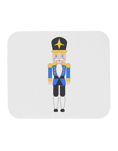 Nutcracker Design - Blue Gold Black Mousepad-TooLoud-White-Davson Sales