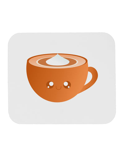 Cute Holiday Drink Pumpkin Spice Latte Mousepad-TooLoud-White-Davson Sales