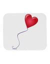 Cute Red Heart Balloon Mousepad-TooLoud-White-Davson Sales