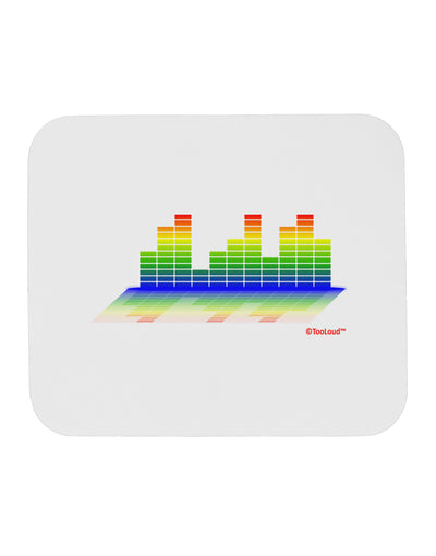 Equalizer Bars Design Mousepad by TooLoud-TooLoud-White-Davson Sales