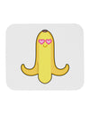 Infatuated Banana - Heart Eyes Mousepad by TooLoud-TooLoud-White-Davson Sales