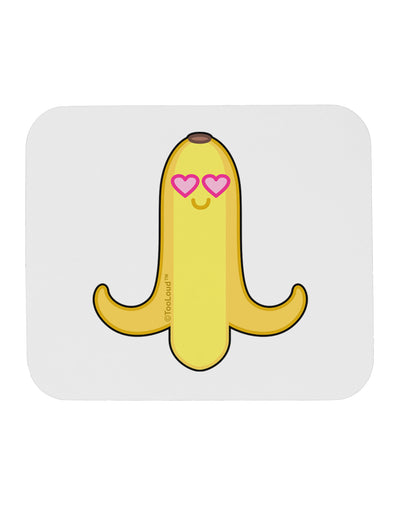 Infatuated Banana - Heart Eyes Mousepad by TooLoud-TooLoud-White-Davson Sales