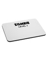 Zombie Level 1 - Funny - Halloween Mousepad-TooLoud-White-Davson Sales