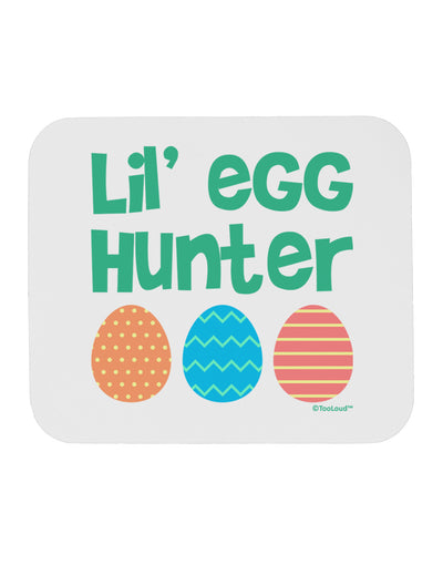 Lil' Egg Hunter - Easter - Green Mousepad by TooLoud-TooLoud-White-Davson Sales