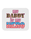 My Daddy is My Hero - Armed Forces - Pink Mousepad by TooLoud-TooLoud-White-Davson Sales