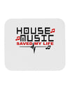 House Saved My Life Mousepad-TooLoud-White-Davson Sales