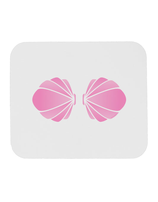 Easy Mermaid Costume Pink Shells - Halloween Mousepad-TooLoud-White-Davson Sales