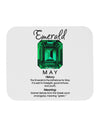 Birthstone Emerald Mousepad by TooLoud-TooLoud-White-Davson Sales