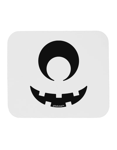 Cyclops Jack-o-Lantern Mousepad-TooLoud-White-Davson Sales