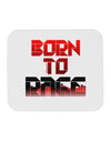 Born To Rage Red Mousepad-TooLoud-White-Davson Sales