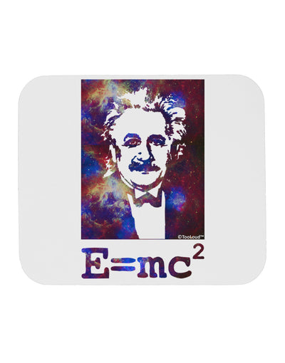 Cosmic Galaxy - E equals mc2 Mousepad by TooLoud-TooLoud-White-Davson Sales