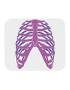 Human Purple Skeleton Bones Ribcage Mousepad-TooLoud-White-Davson Sales