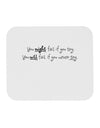 You Might Fail - Inspirational Words Mousepad by TooLoud-TooLoud-White-Davson Sales