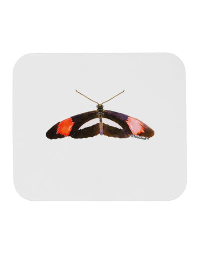 TooLoud Watercolor Butterfly Black Mousepad-TooLoud-White-Davson Sales