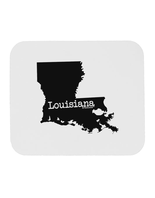 Louisiana - United States Shape Mousepad-TooLoud-White-Davson Sales