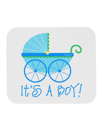 It's a Boy - Baby Boy Carriage Mousepad-TooLoud-White-Davson Sales