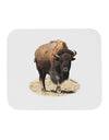 Strong Bison Cutout Mousepad-TooLoud-White-Davson Sales