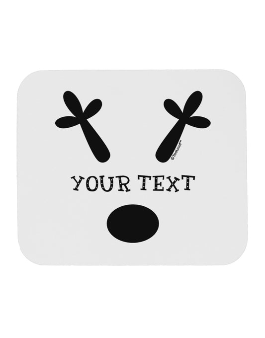 Personalized Matching Reindeer Family Design - Your Text Mousepad-TooLoud-White-Davson Sales