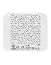 Let It Snow Falling Snowflakes - Christmas Mousepad-TooLoud-White-Davson Sales