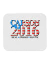 Carson Flag Slogan Mousepad-TooLoud-White-Davson Sales