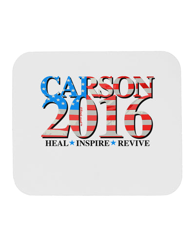 Carson Flag Slogan Mousepad-TooLoud-White-Davson Sales