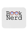 Book Nerd Mousepad-TooLoud-White-Davson Sales