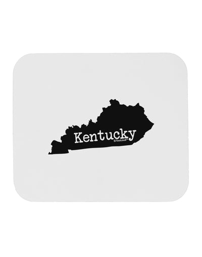 Kentucky - United States Shape Mousepad-TooLoud-White-Davson Sales