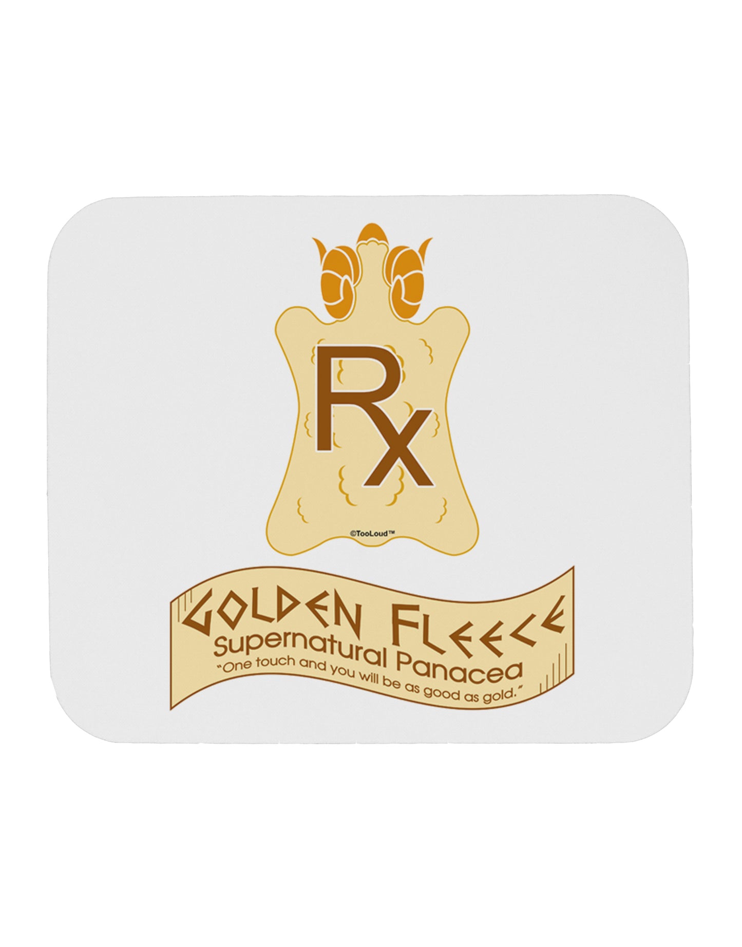 Golden Fleece - Supernatural Panacea Mousepad by TooLoud-TooLoud-White-Davson Sales