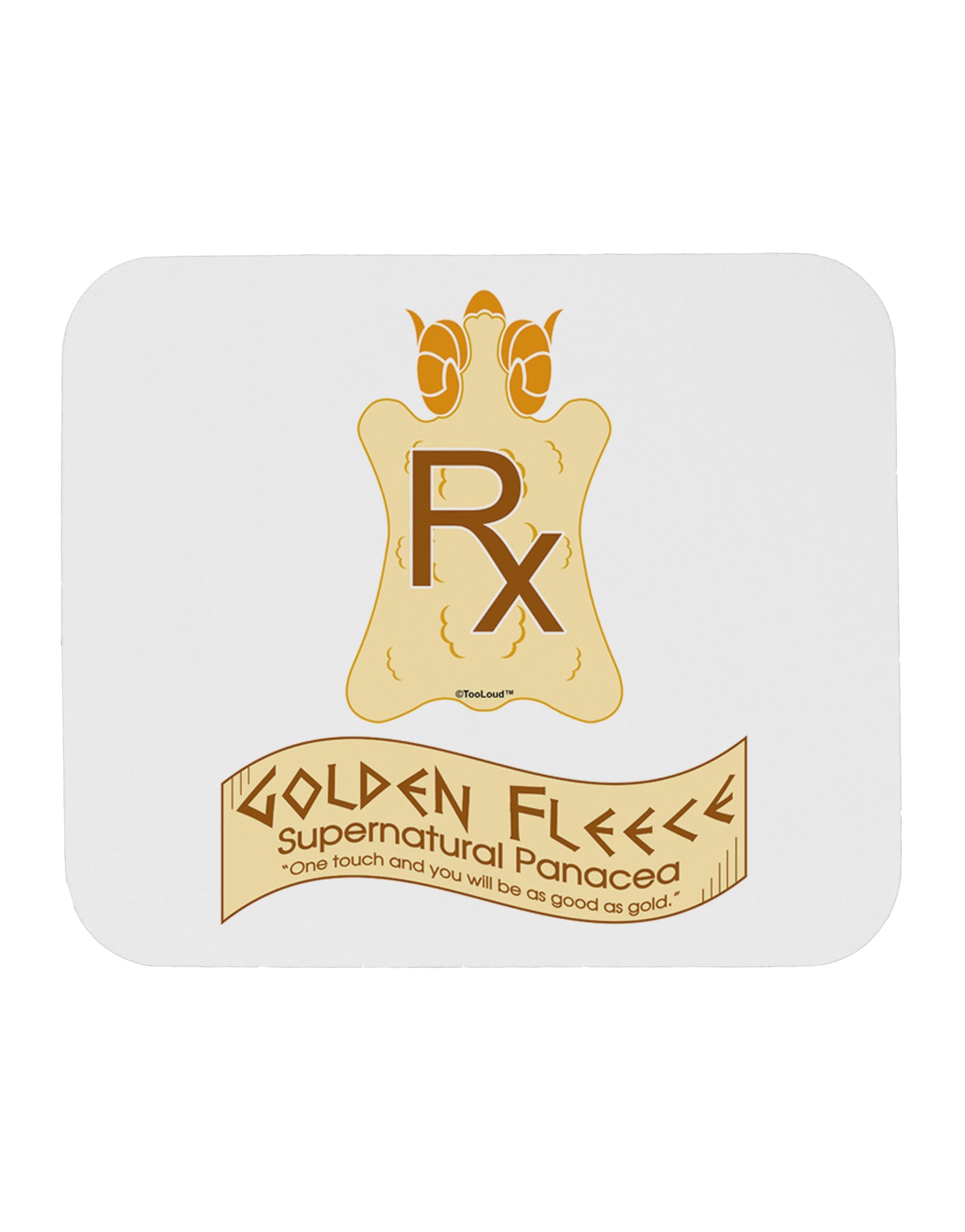 Golden Fleece - Supernatural Panacea Mousepad by TooLoud-TooLoud-White-Davson Sales