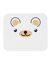 Kyu-T Ears - Beartholomew Teddy Bear Mousepad-TooLoud-White-Davson Sales