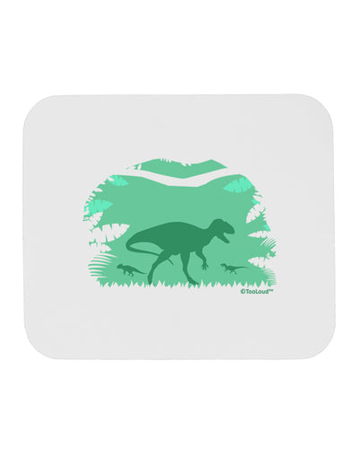 Dinosaur Silhouettes - Jungle Mousepad by TooLoud-TooLoud-White-Davson Sales