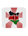 Kenya Flag Design Mousepad-TooLoud-White-Davson Sales