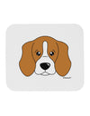 Cute Beagle Dog Mousepad by TooLoud-TooLoud-White-Davson Sales