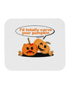 Carve your pumpkin Mousepad-TooLoud-White-Davson Sales