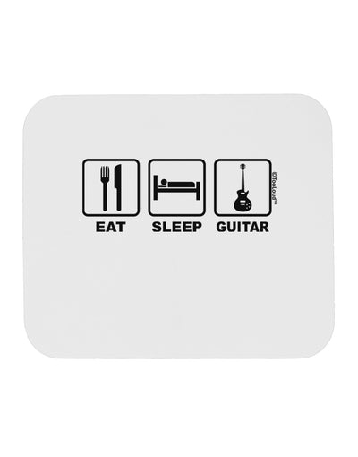 Eat Sleep Guitar Design Mousepad by TooLoud-TooLoud-White-Davson Sales