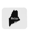 Maine - United States Shape Mousepad-TooLoud-White-Davson Sales