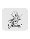 Gemini Illustration Mousepad-TooLoud-White-Davson Sales