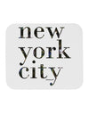 New York City - City Lights Mousepad by TooLoud-TooLoud-White-Davson Sales