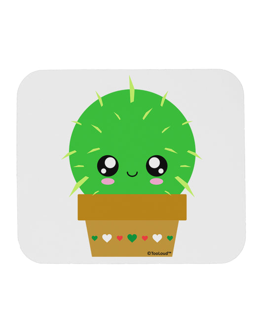 Cute Cactus Design Mousepad by TooLoud-TooLoud-White-Davson Sales