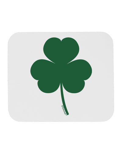 Traditional Irish Shamrock Mousepad-TooLoud-White-Davson Sales