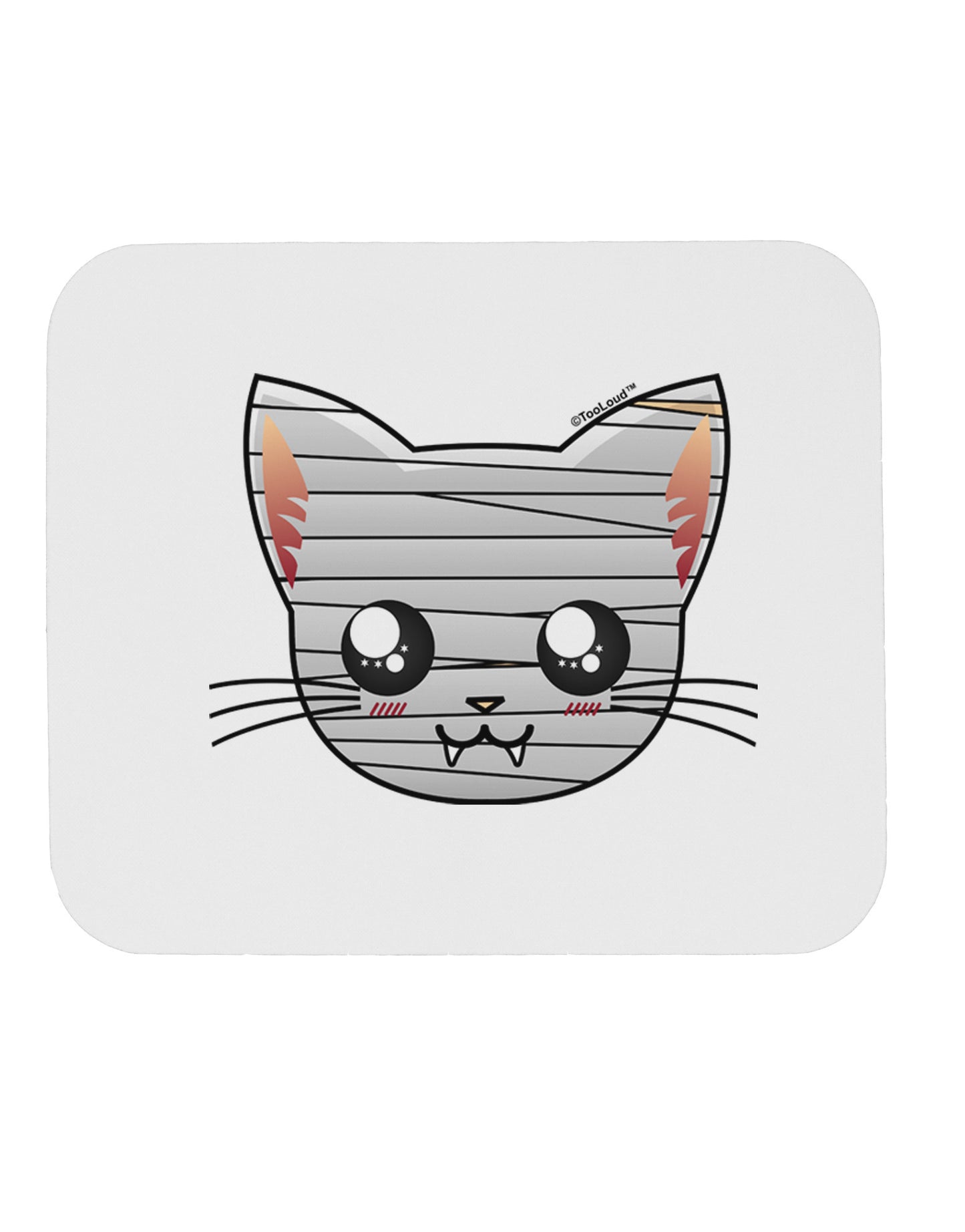 Mummy Kitty Mousepad by TooLoud-TooLoud-White-Davson Sales