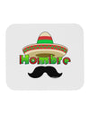 Hombre Sombrero Mousepad by TooLoud-TooLoud-White-Davson Sales