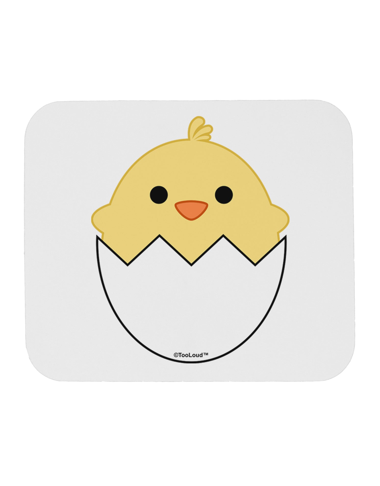 Cute Hatching Chick Design Mousepad by TooLoud-TooLoud-White-Davson Sales