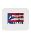 Distressed Puerto Rico Flag Mousepad-TooLoud-White-Davson Sales