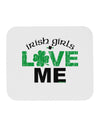 Irish Girls Love Me Mousepad-TooLoud-White-Davson Sales