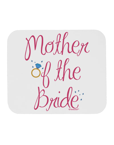 Mother of the Bride - Diamond - Color Mousepad-TooLoud-White-Davson Sales